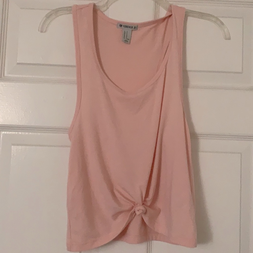 Forever 21 knot crop tank